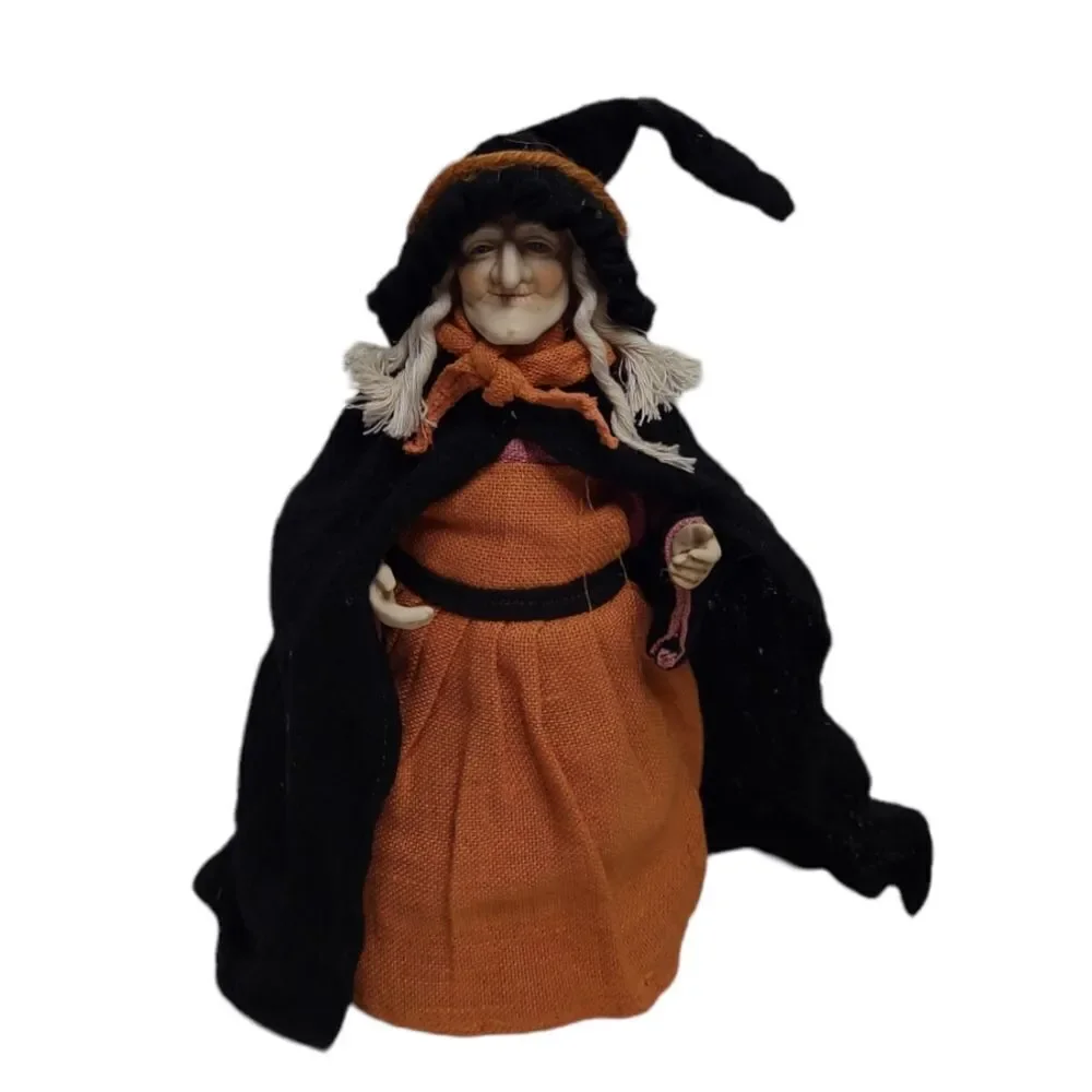 VINTAGE Halloween decoration‎ bundle wood sign witches